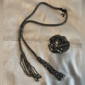 NWOT. White House Black Market | Necklace and Bracelet Set
